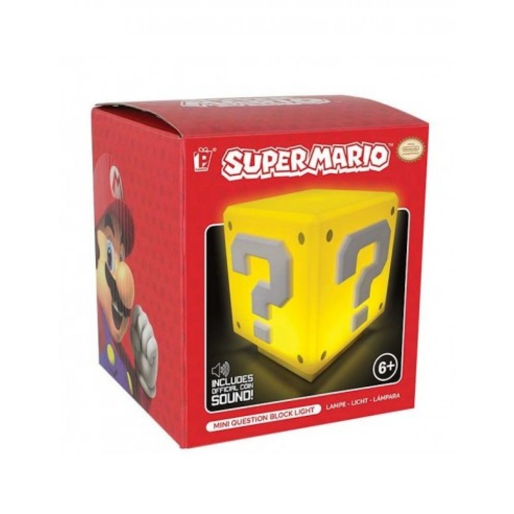 PALADONE Mini Lampada Nintendo Mini Question Block